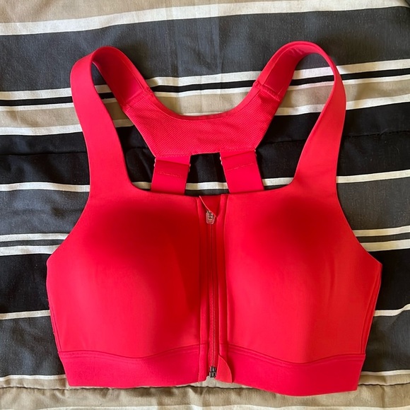 all in motion Other - All in Motion Zipper Front Racerback Sports Bra